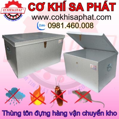 THÙNG TÔN ĐỰNG HÀNG VẬN CHUYỂN KHO
