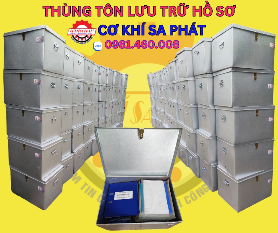 Cung cấp rương tôn đựng hồ sơ