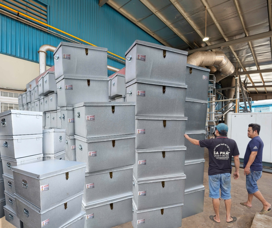 Hòm tôn sa phát doanh nghiệp sử dụng